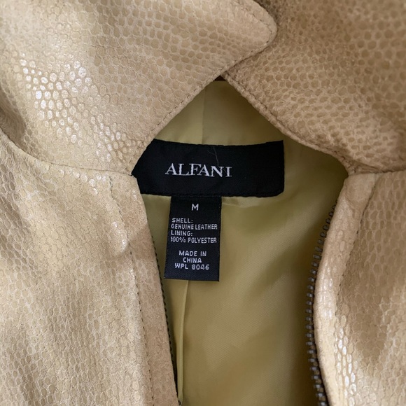 Alfani leather jacket - Picture 6 of 12